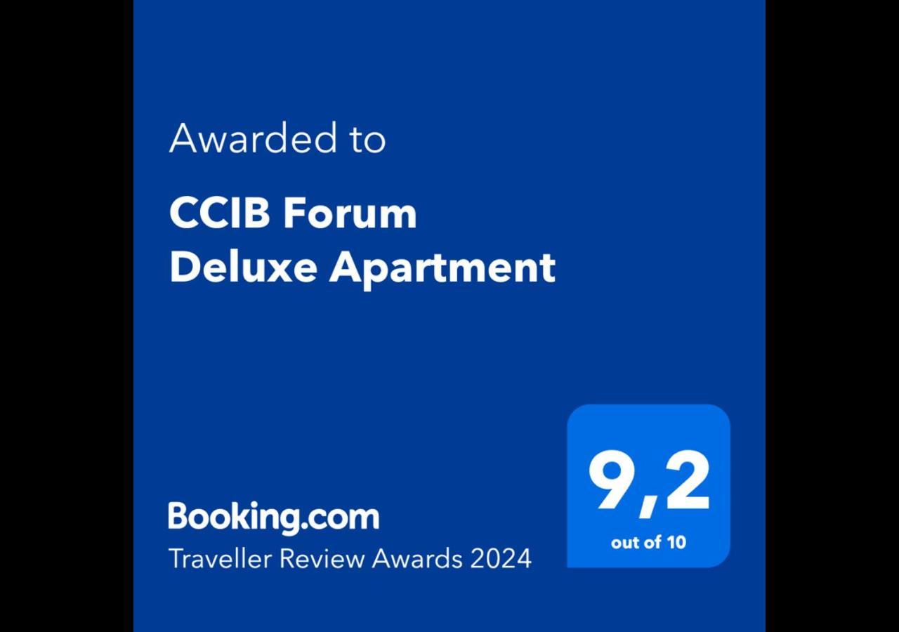 Ccib Forum Deluxe Apartment Sant Adria de Besos Exterior foto
